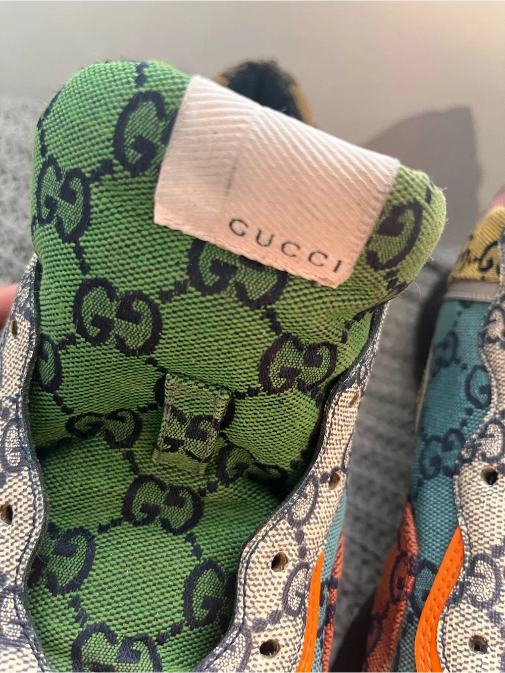 Gucci men’s Multicolor GG Sneakers